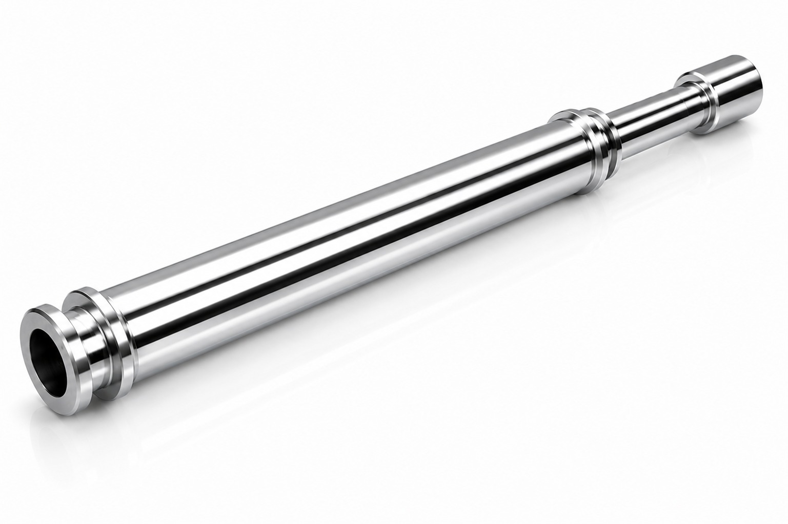 Hard chrome plated hydraulic valve sleeve
