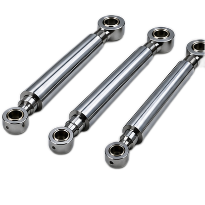 Hard chrome plated hydraulic piston rods