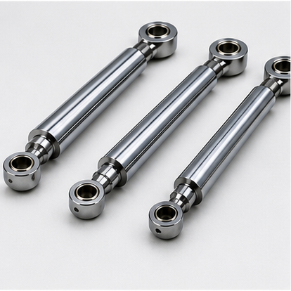 Hard chrome plated hydraulic piston rods