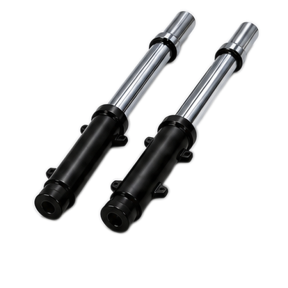 Hard chrome plated two-wheeler front suspension forks