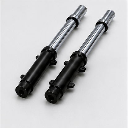 Hard chrome plated two wheeler suspension forks