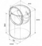 Precision component engineering drawing