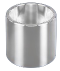 Internal diameter plated collar