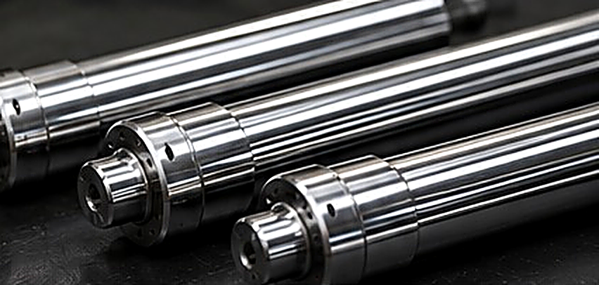 Hard chrome plated precision shafts